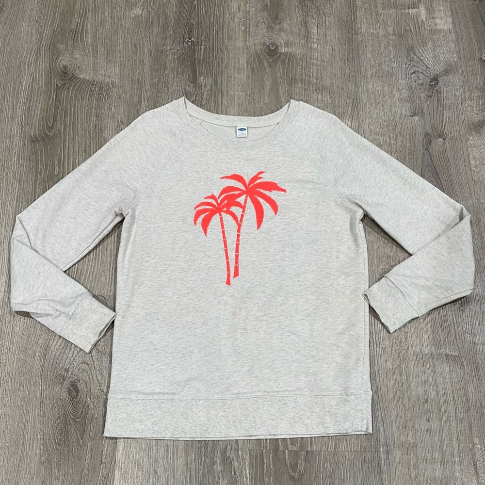 Old Navy Palm Tree Sweater